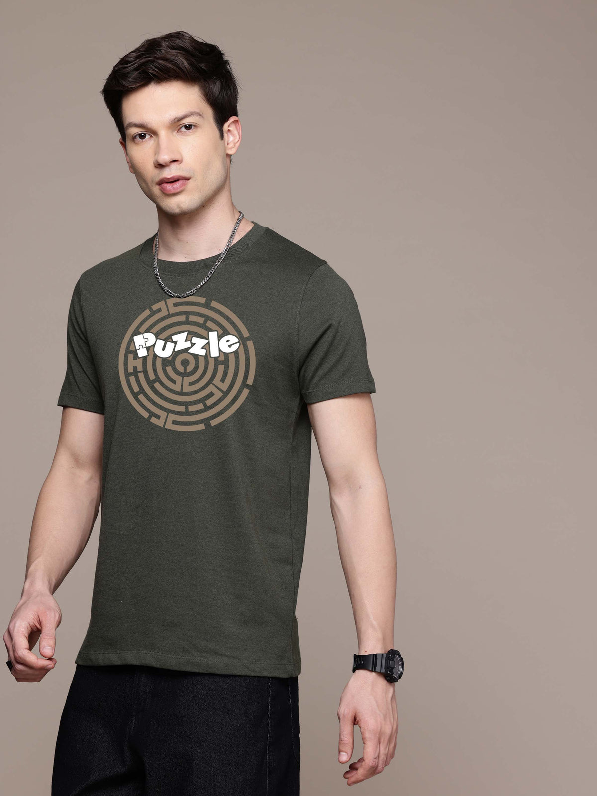 Mens Graphic Regular T Shirt