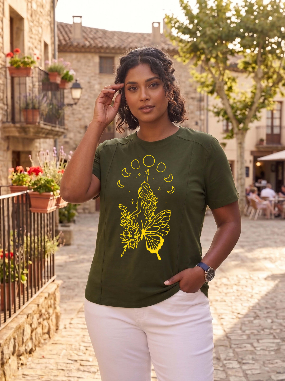 Womens Graphic Plus Size T-Shirts