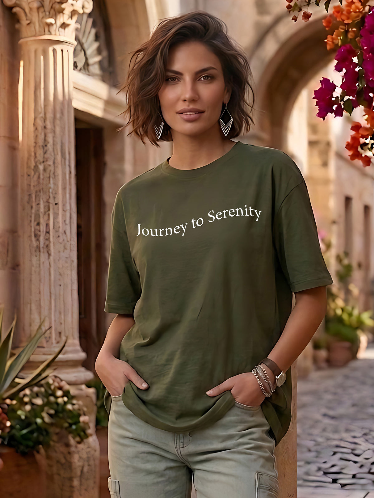 Graphic Oversized T-Shirt Journey