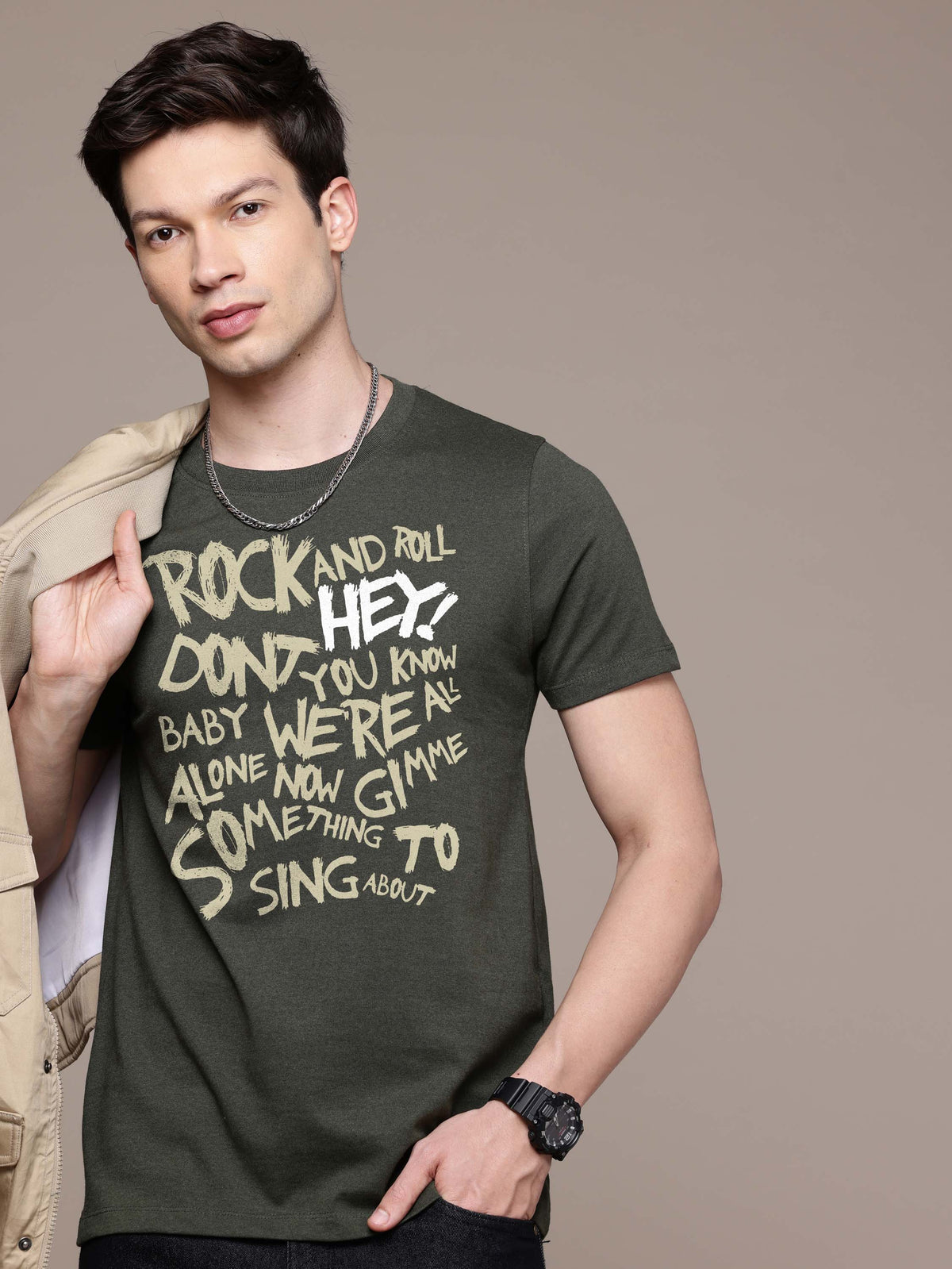 Mens Graphic Regular T Shirt