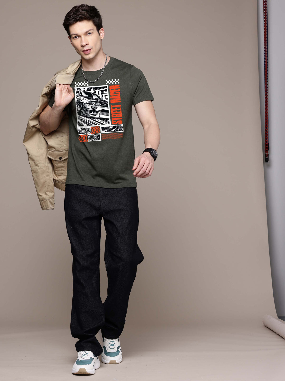 Mens Graphic Regular T Shirt