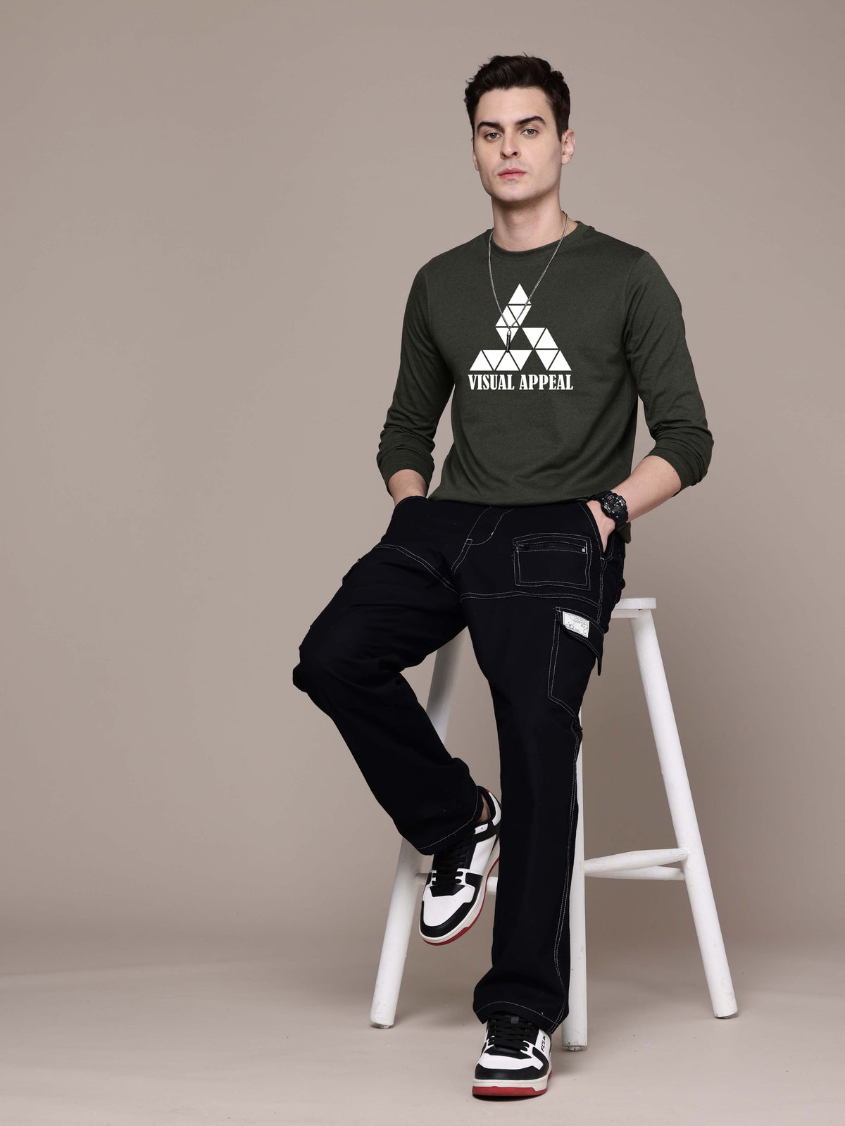 Mens Graphic Long Sleeve