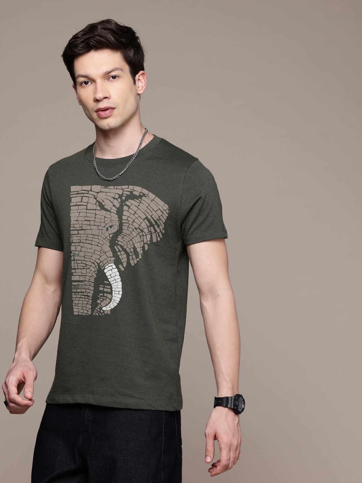 Mens Graphic Regular T Shirt