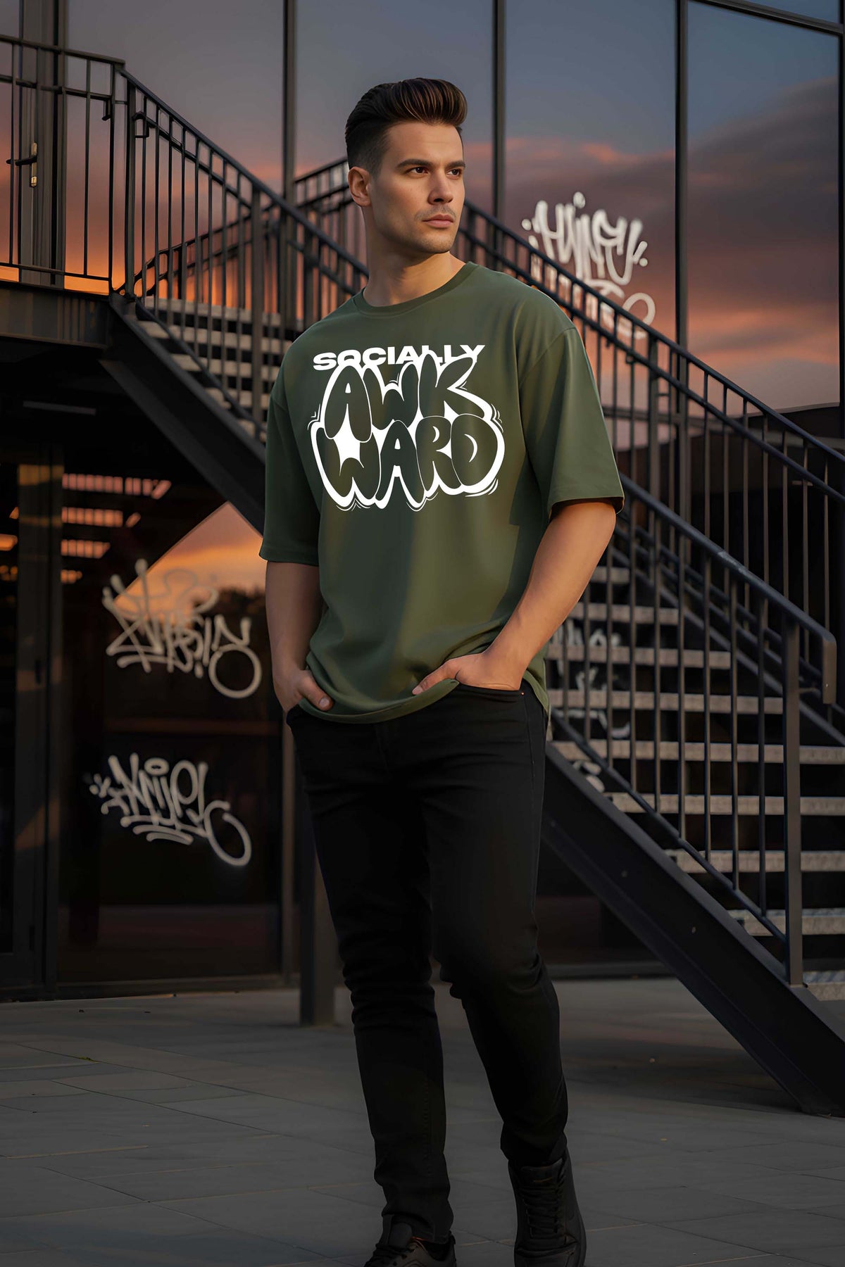 Graphic Oversized Tshirt