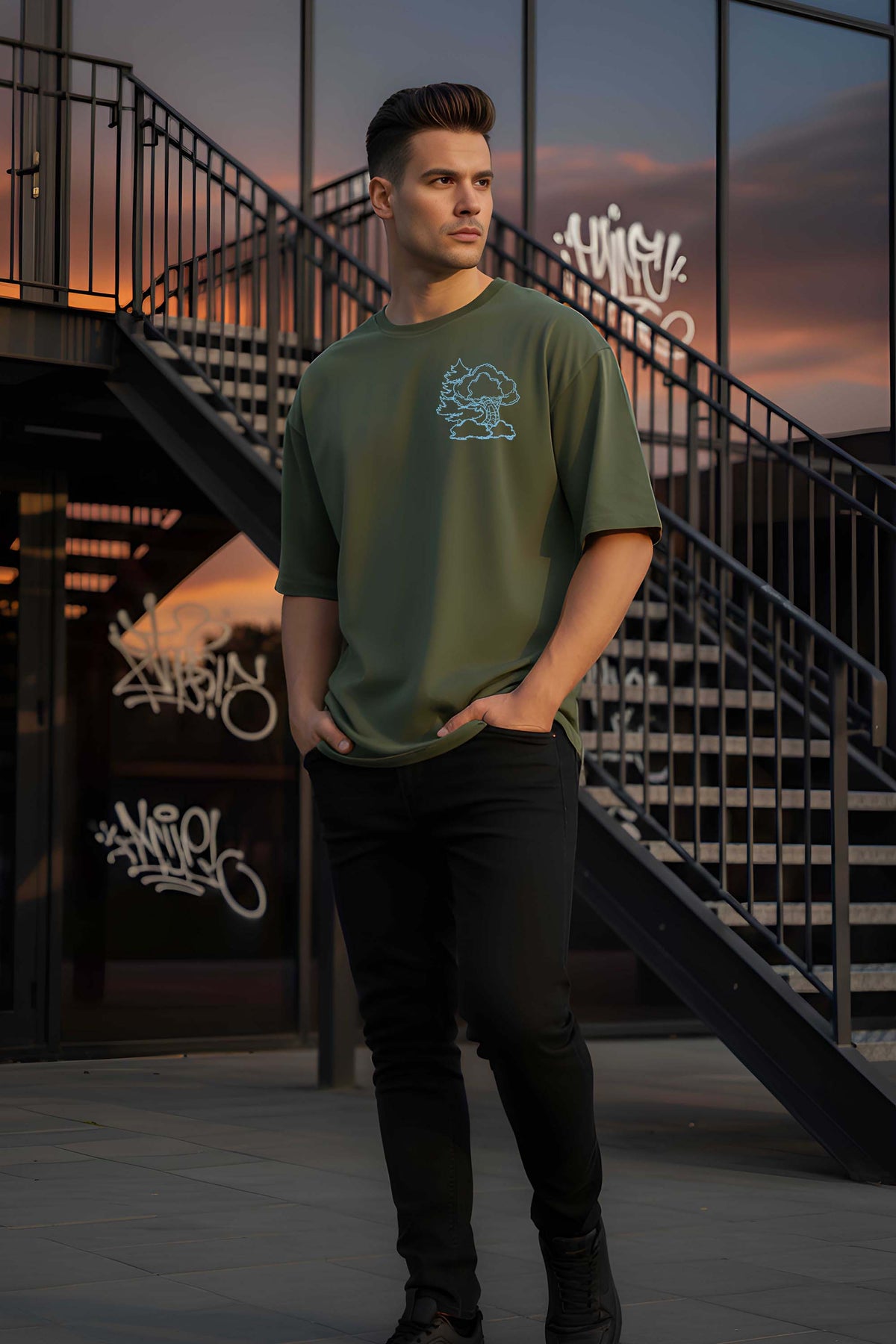 Graphic Oversized Tshirt