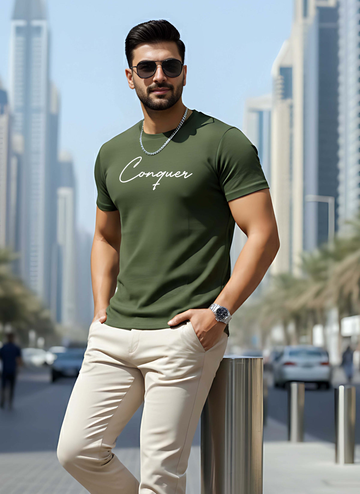 Mens Graphic Regular Half Sleeve T Shirt