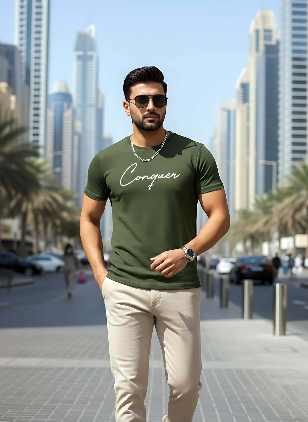 Mens Graphic Regular Half Sleeve T Shirt