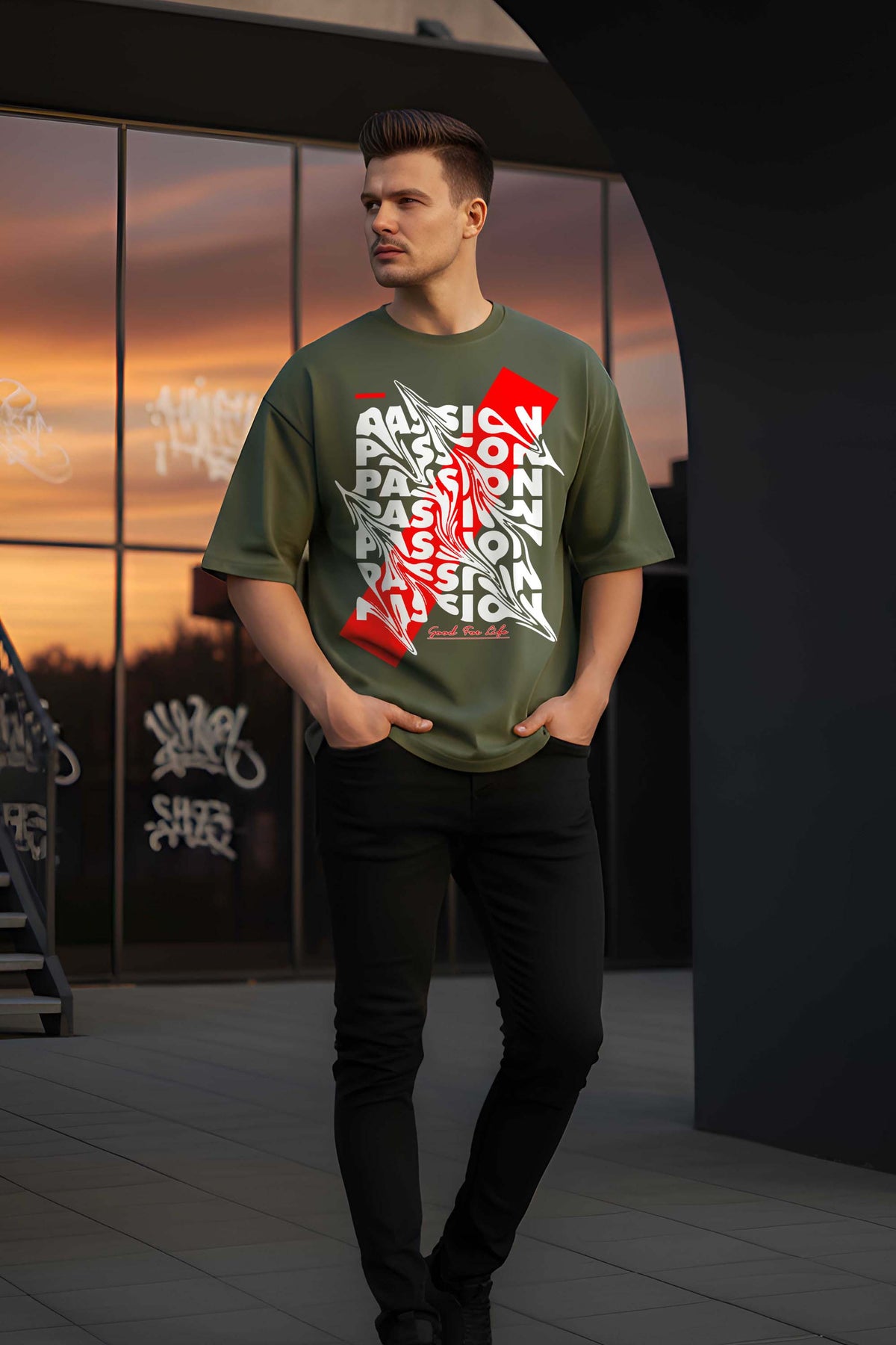 Graphic Oversized Tshirt