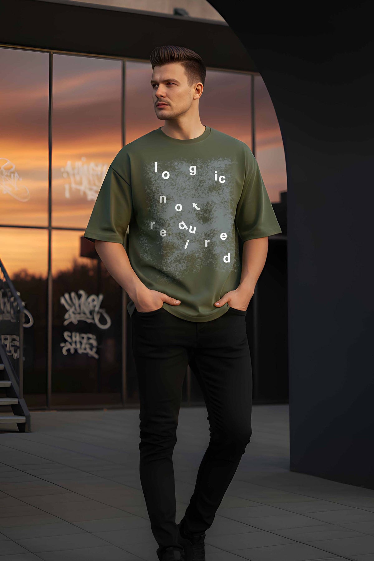 Graphic Oversized Tshirt
