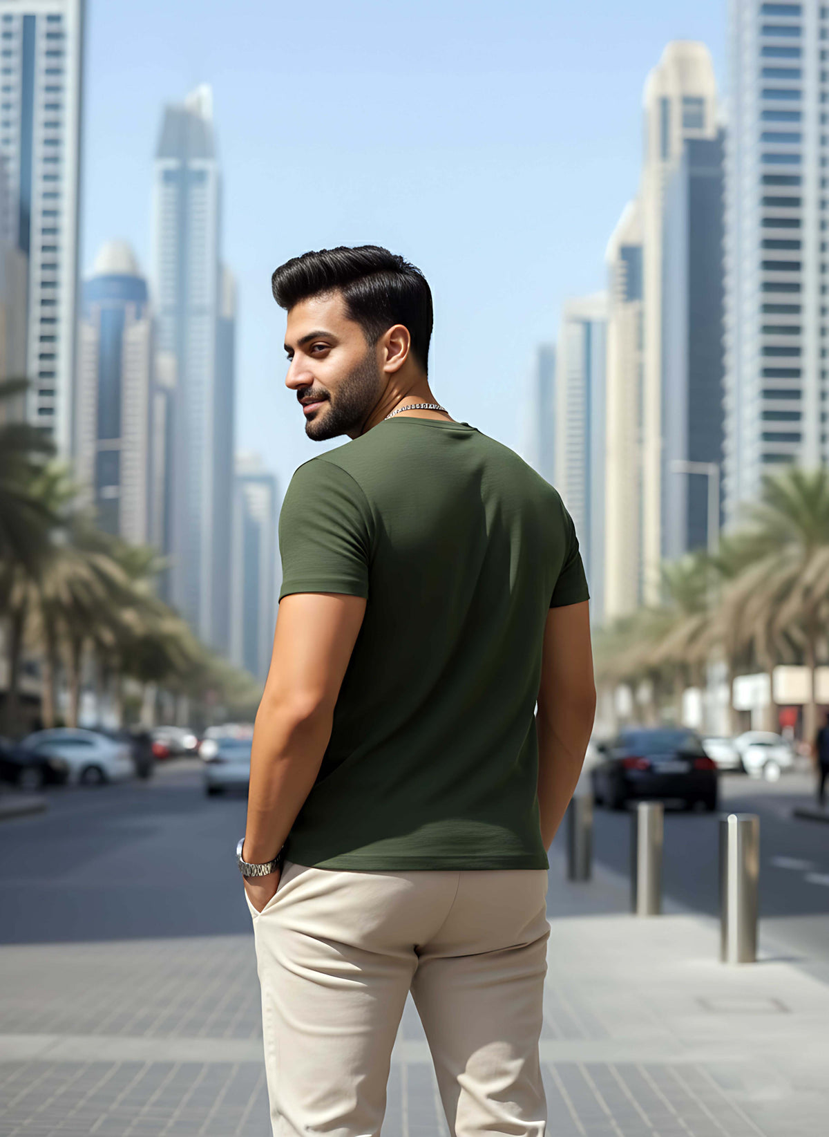 Mens Graphic Regular Half Sleeve T Shirt