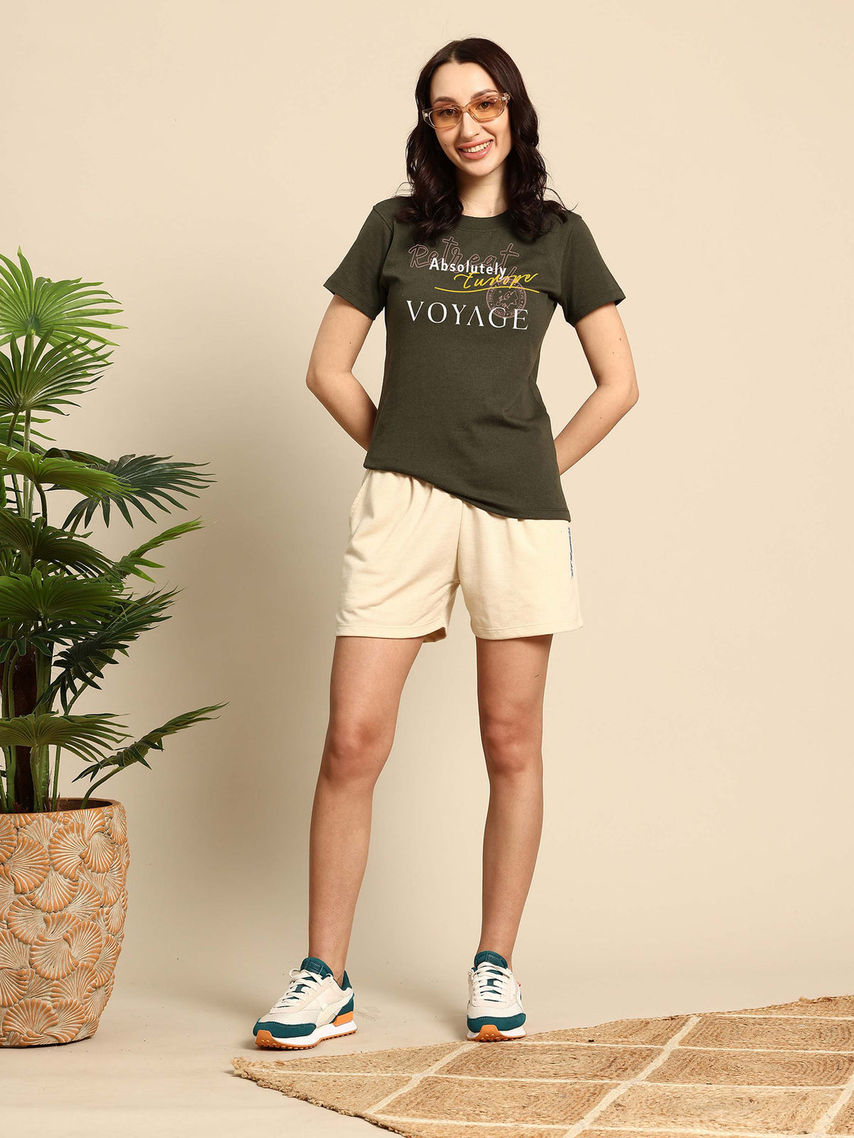 Half Sleeve Womens Regular T-Shirt