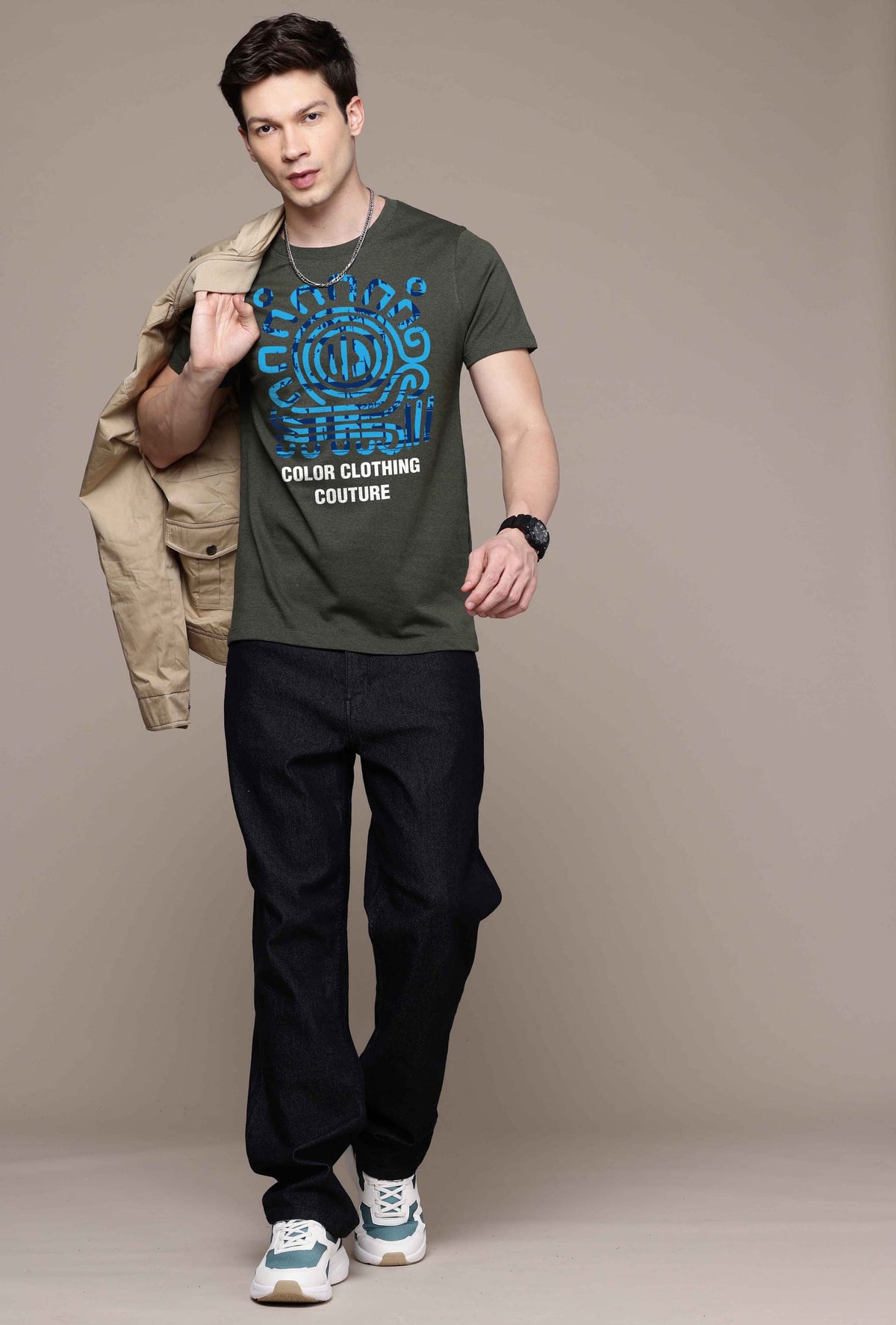 Mens Graphic Regular T Shirt