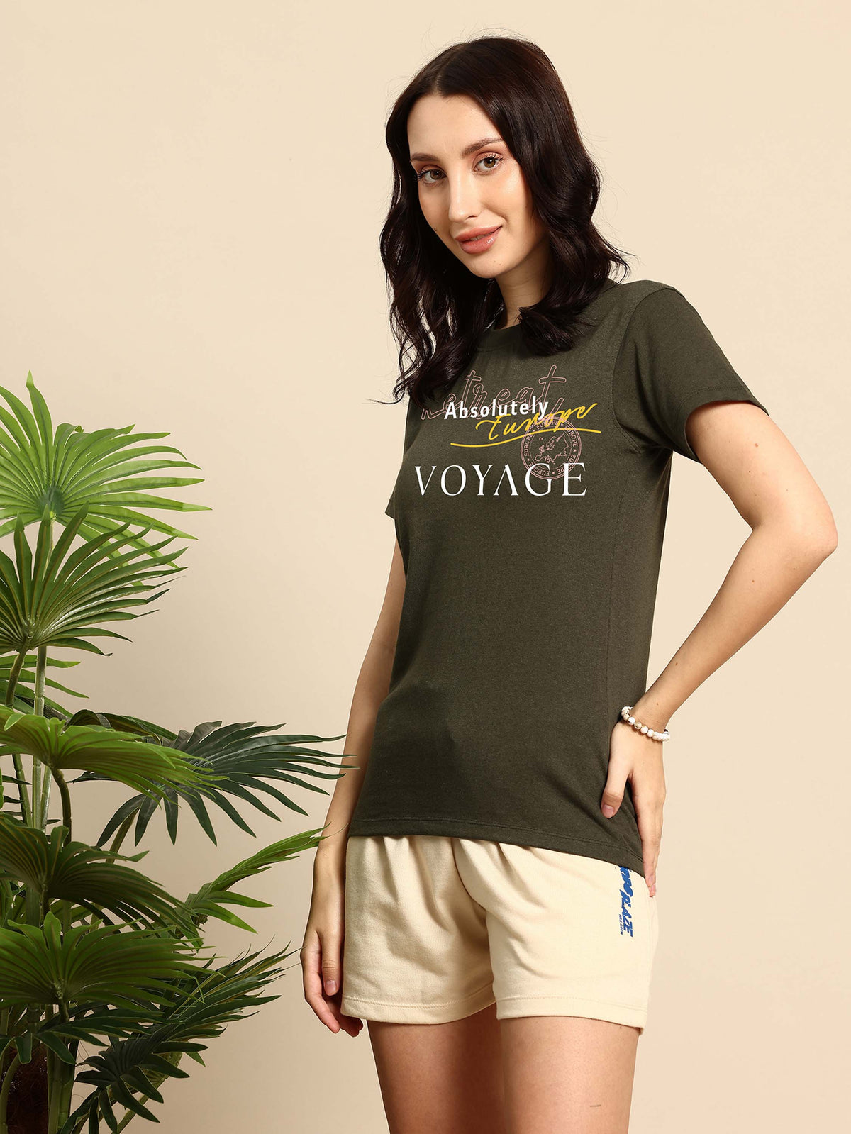 Half Sleeve Womens Regular T-Shirt