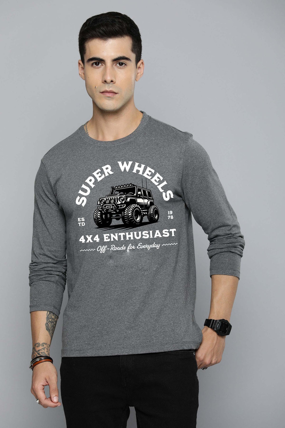 Mens Graphic Long Sleeve