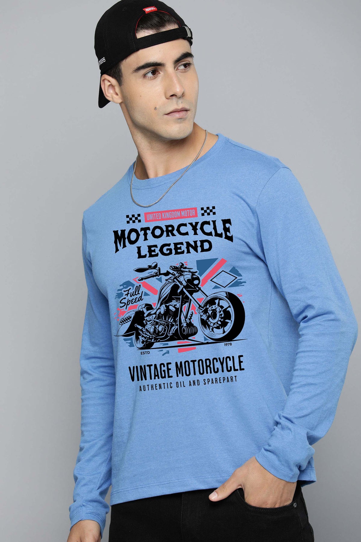 Mens Graphic Long Sleeve