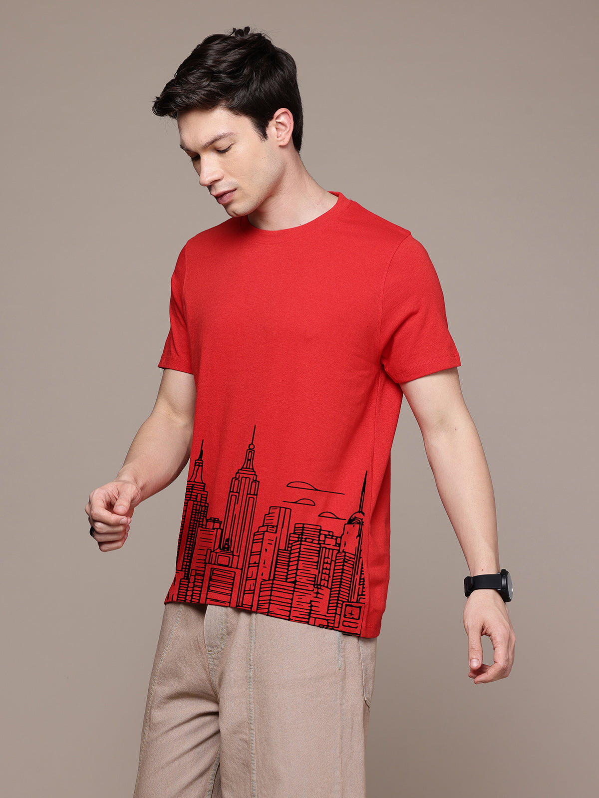 Mens Graphic Regular T Shirt