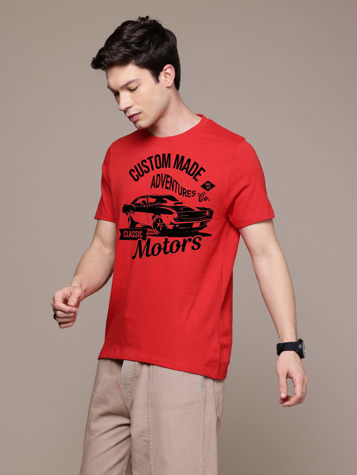 Mens Graphic Regular T Shirt