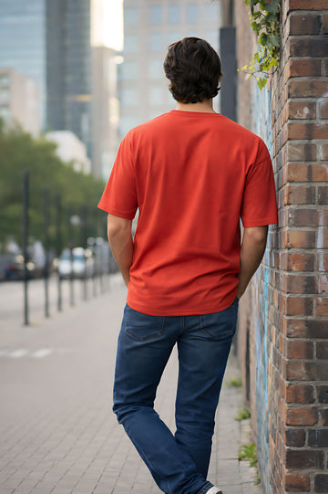 Oversized Red T-Shirt