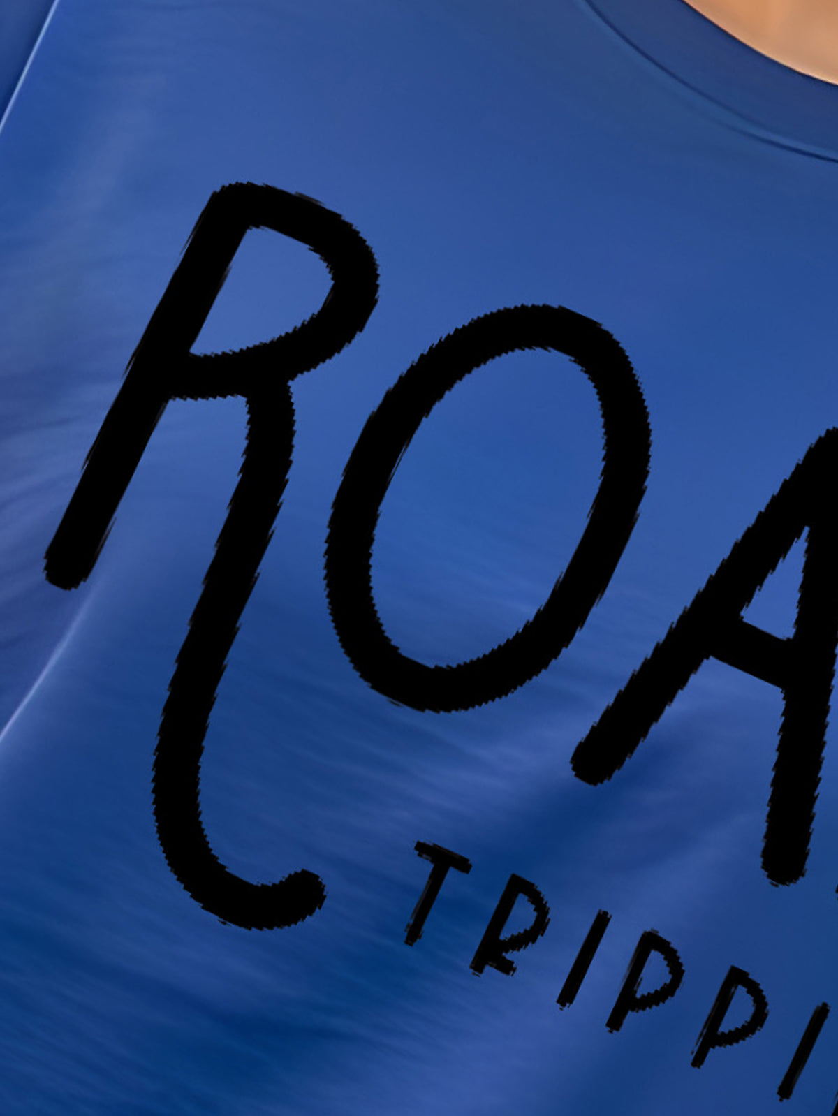 Graphic Oversized T-Shirt Road