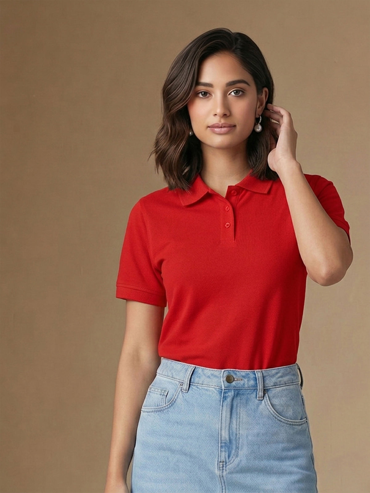 Red Polo T-Shirt