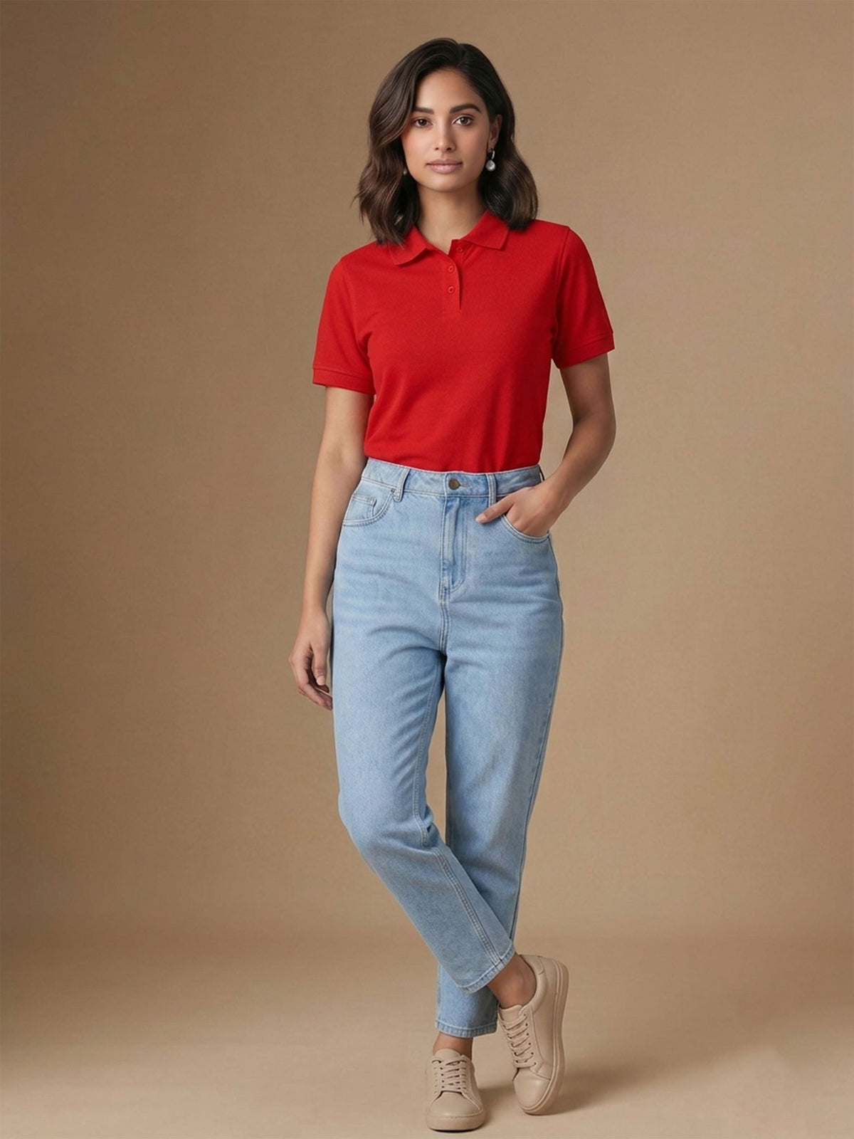 Red Polo T-Shirt