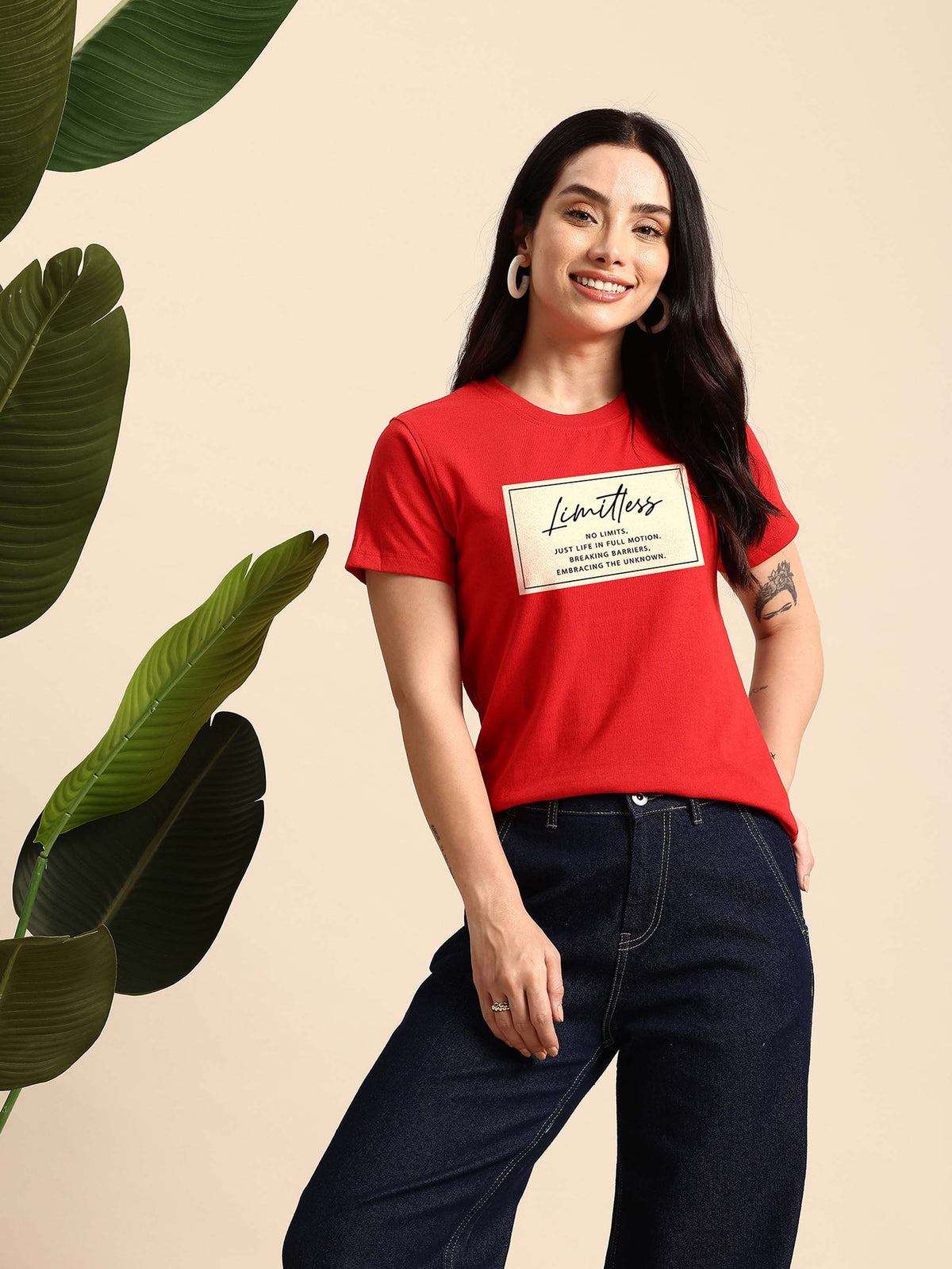 Half Sleeve Womens Regular T-Shirt