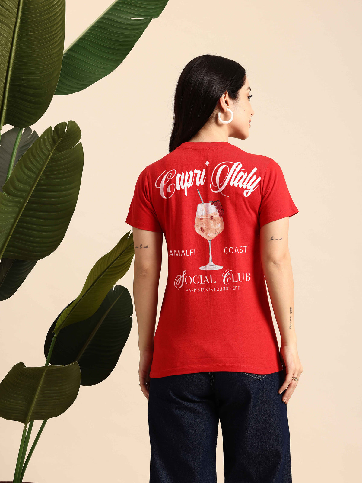 Half Sleeve Womens Regular T-Shirt