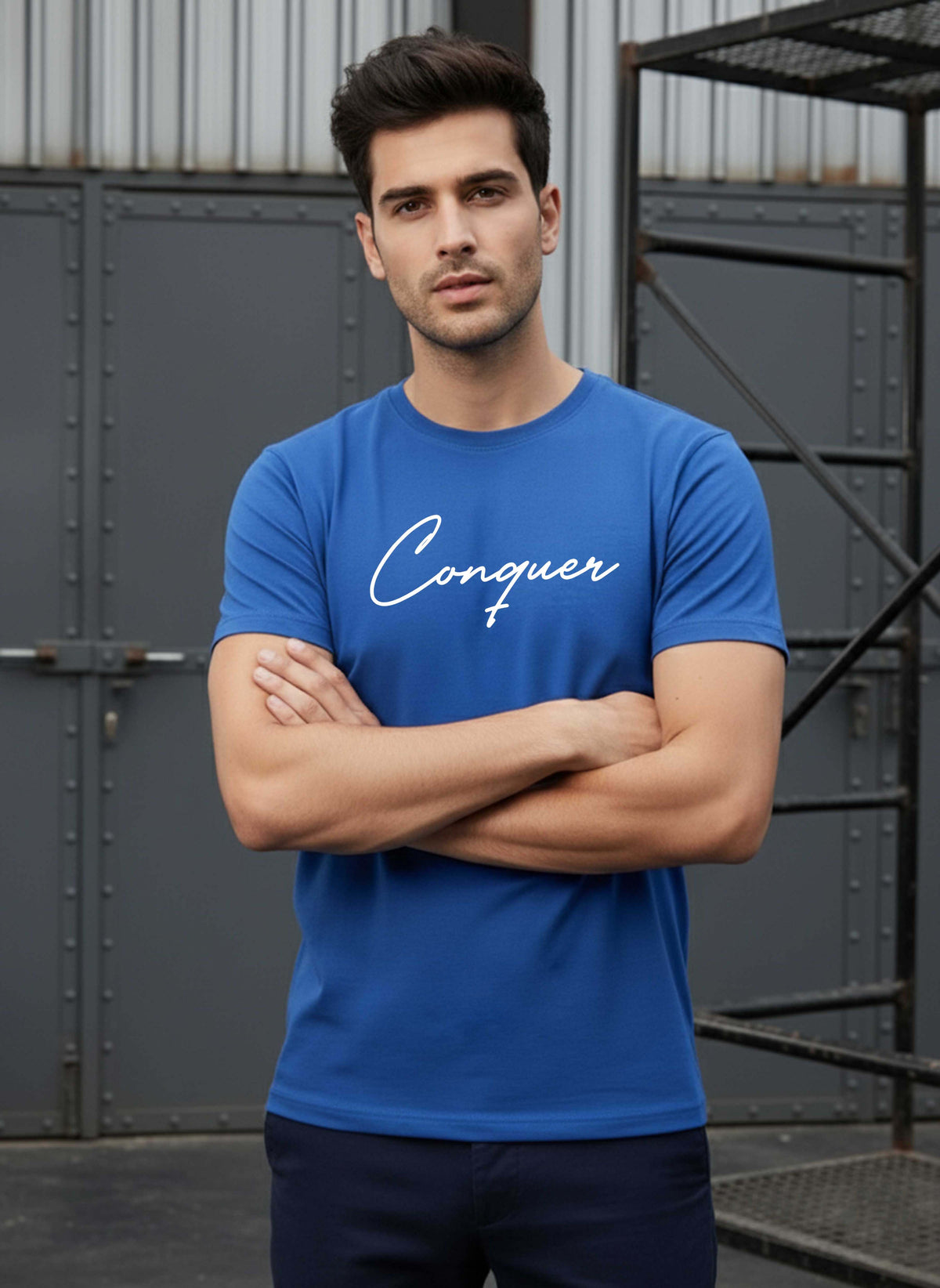 Mens Graphic Regular Half Sleeve T Shirt