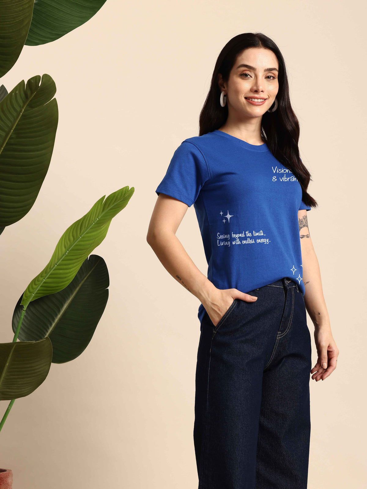 Half Sleeve Womens Regular T-Shirt