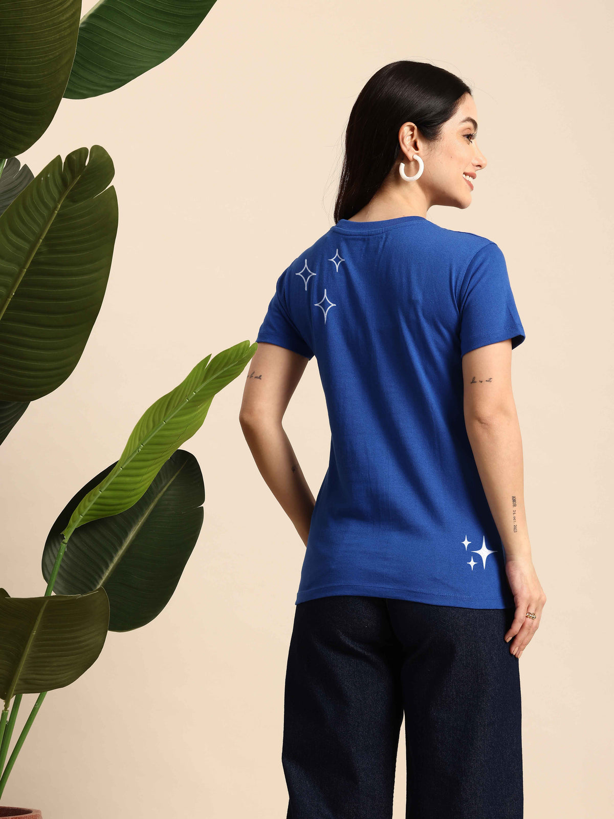 Half Sleeve Womens Regular T-Shirt