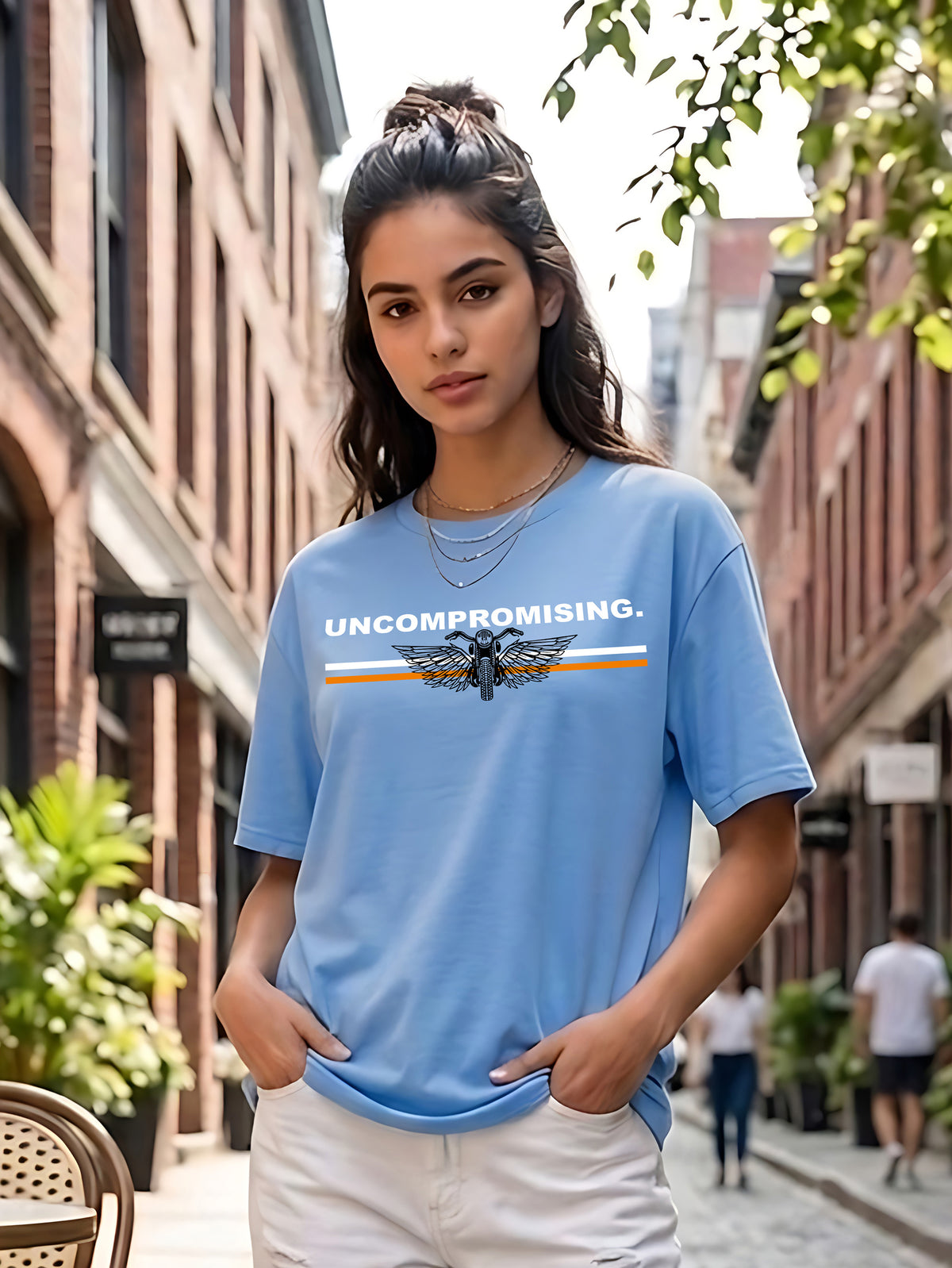 Graphic Oversized T-Shirt Uncompromising