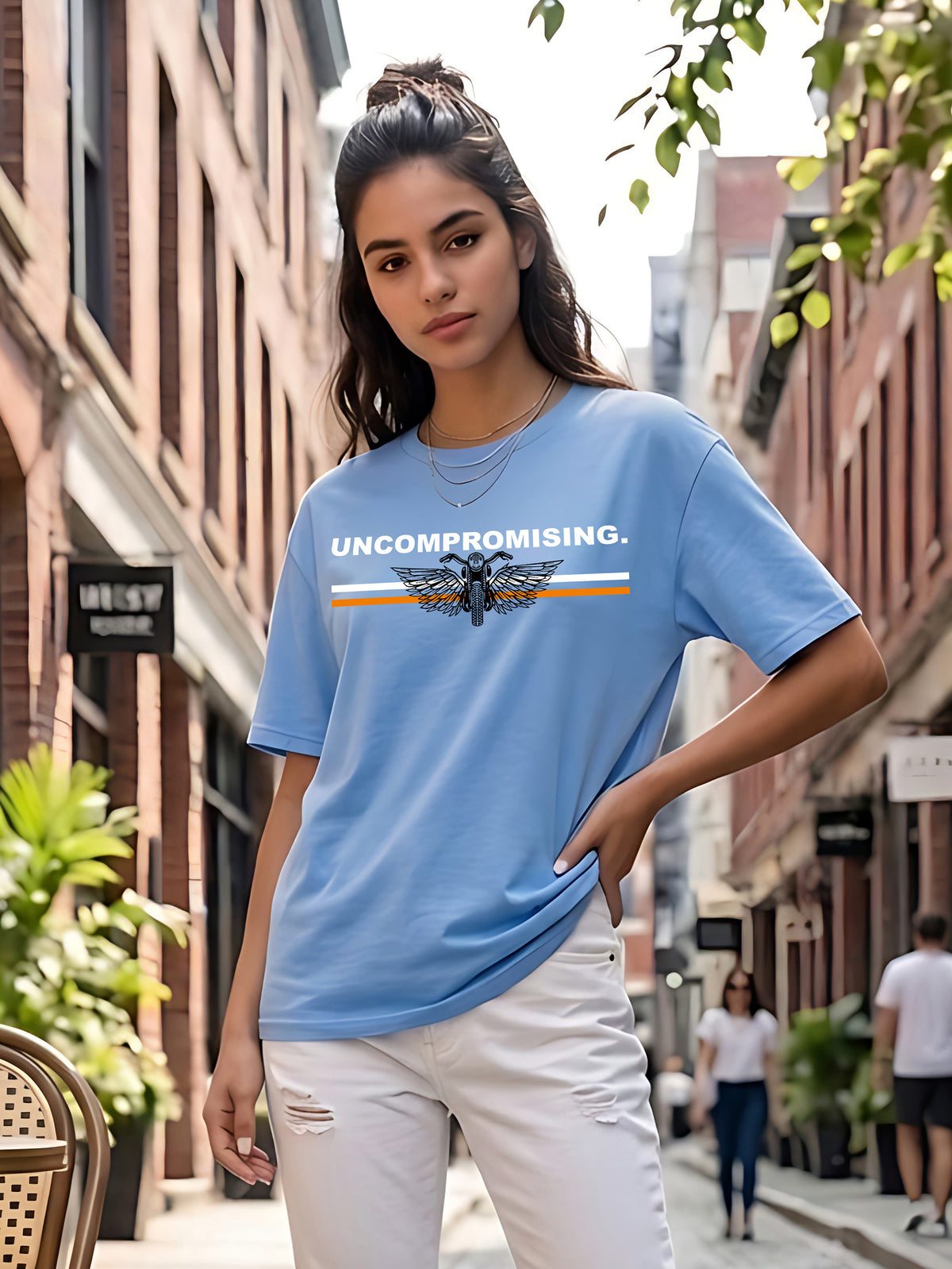 Graphic Oversized T-Shirt Uncompromising