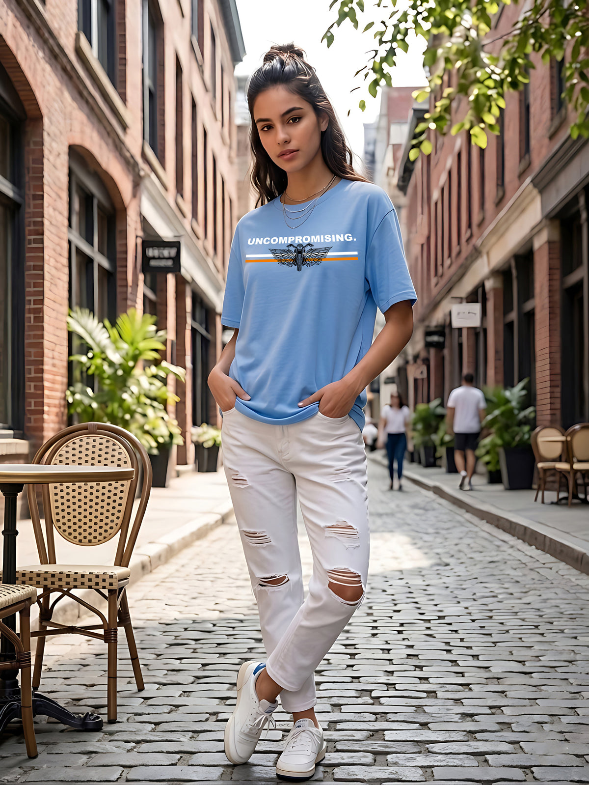 Graphic Oversized T-Shirt Uncompromising