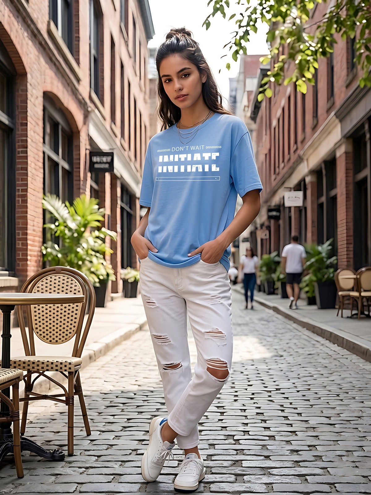 Graphic Oversized T-Shirt Initiate