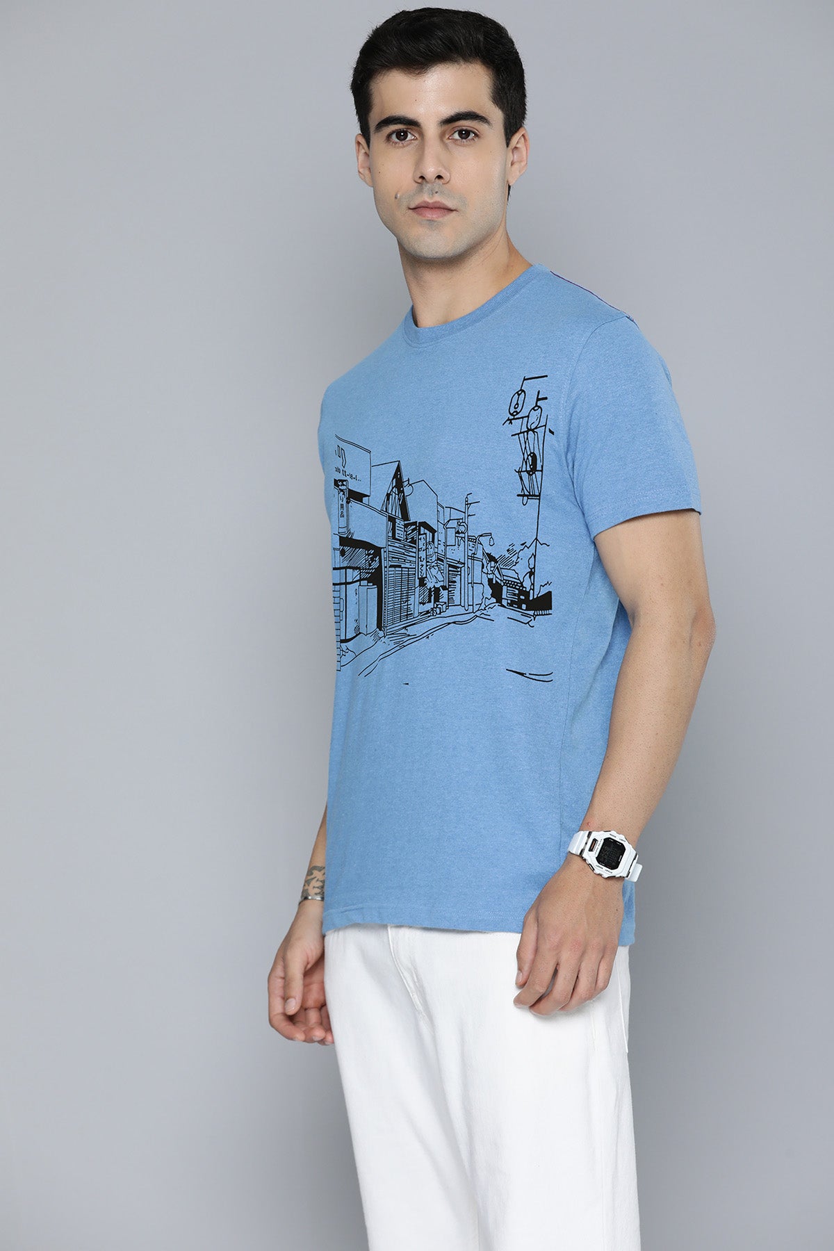 Mens Graphic Regular T Shirt