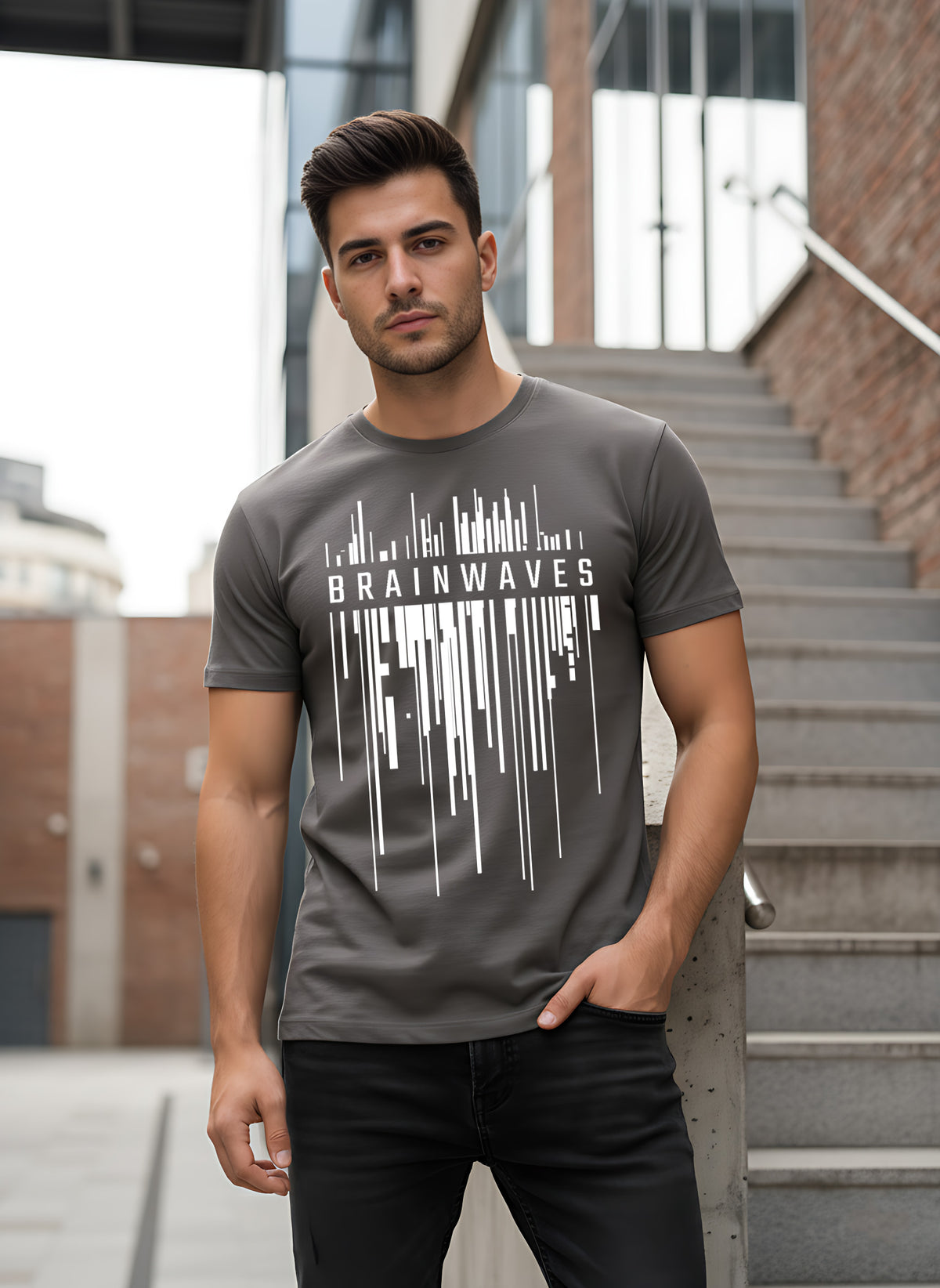 Graphic Regular Tees Brainwash