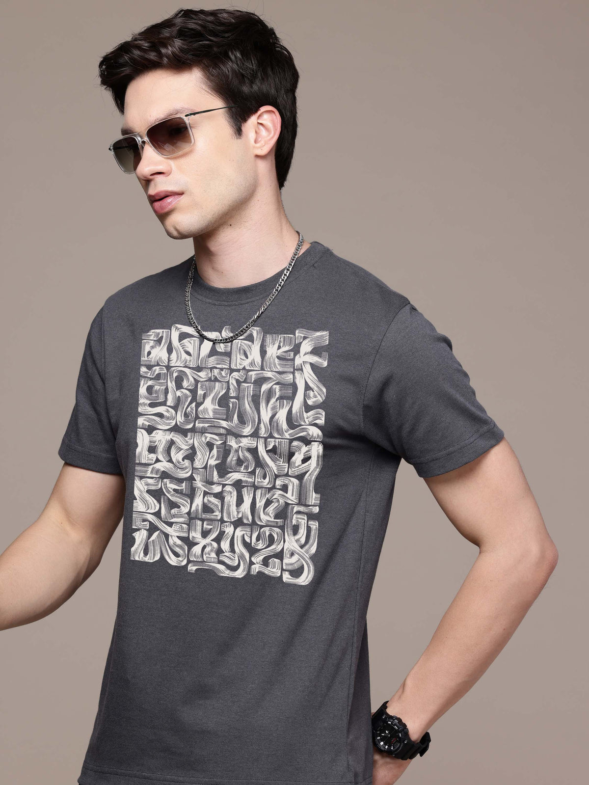 Mens Graphic Regular T Shirt