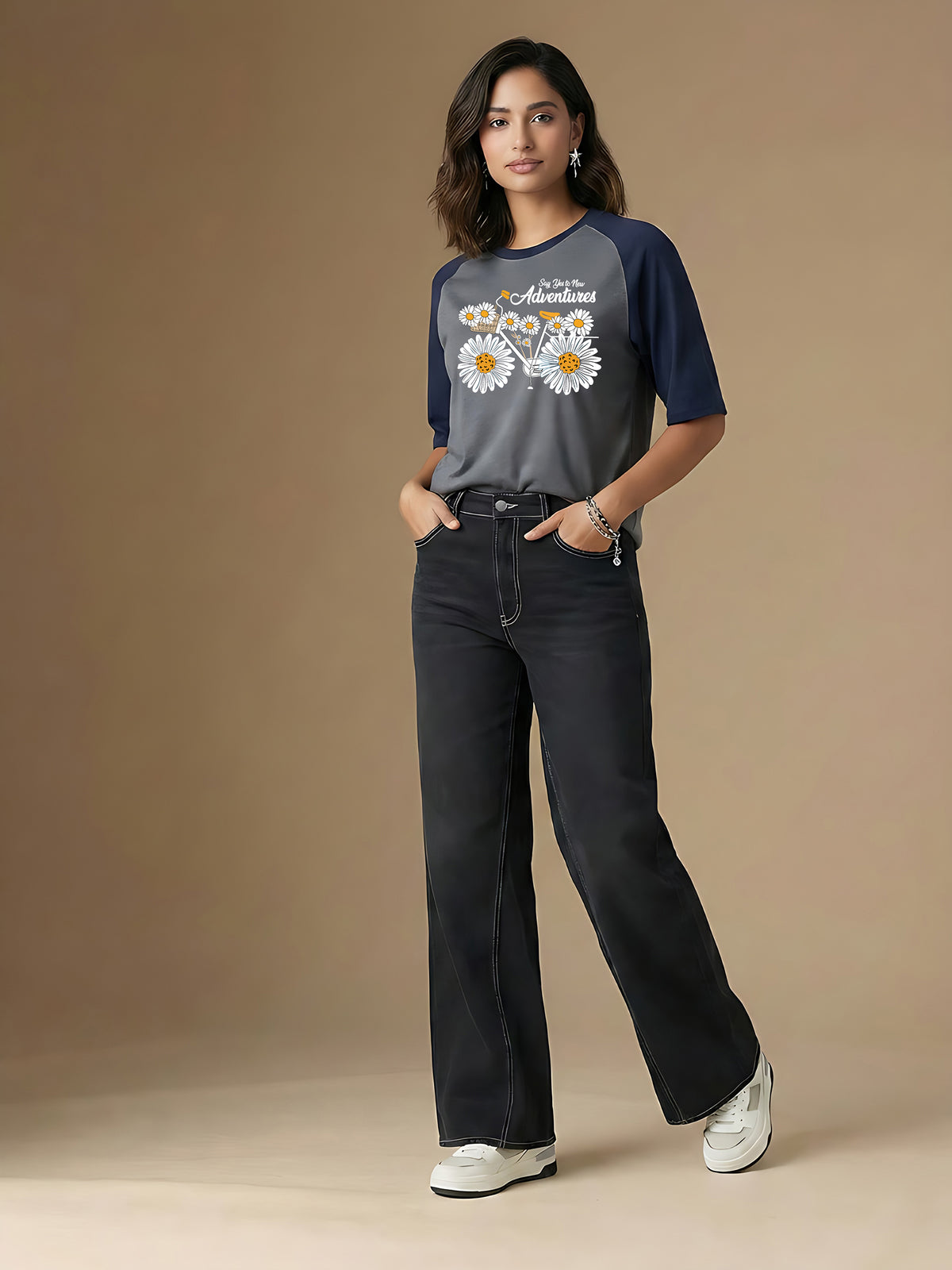Graphic Raglan Sleeve Adventure