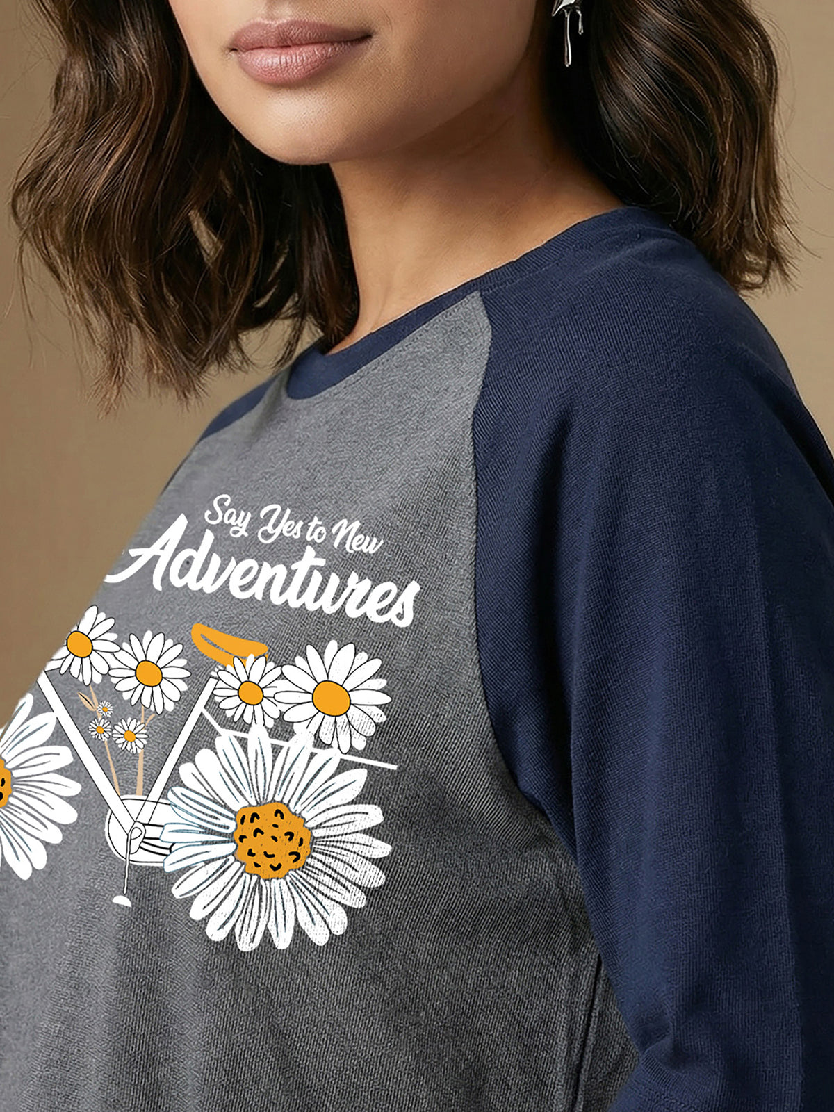 Graphic Raglan Sleeve Adventure