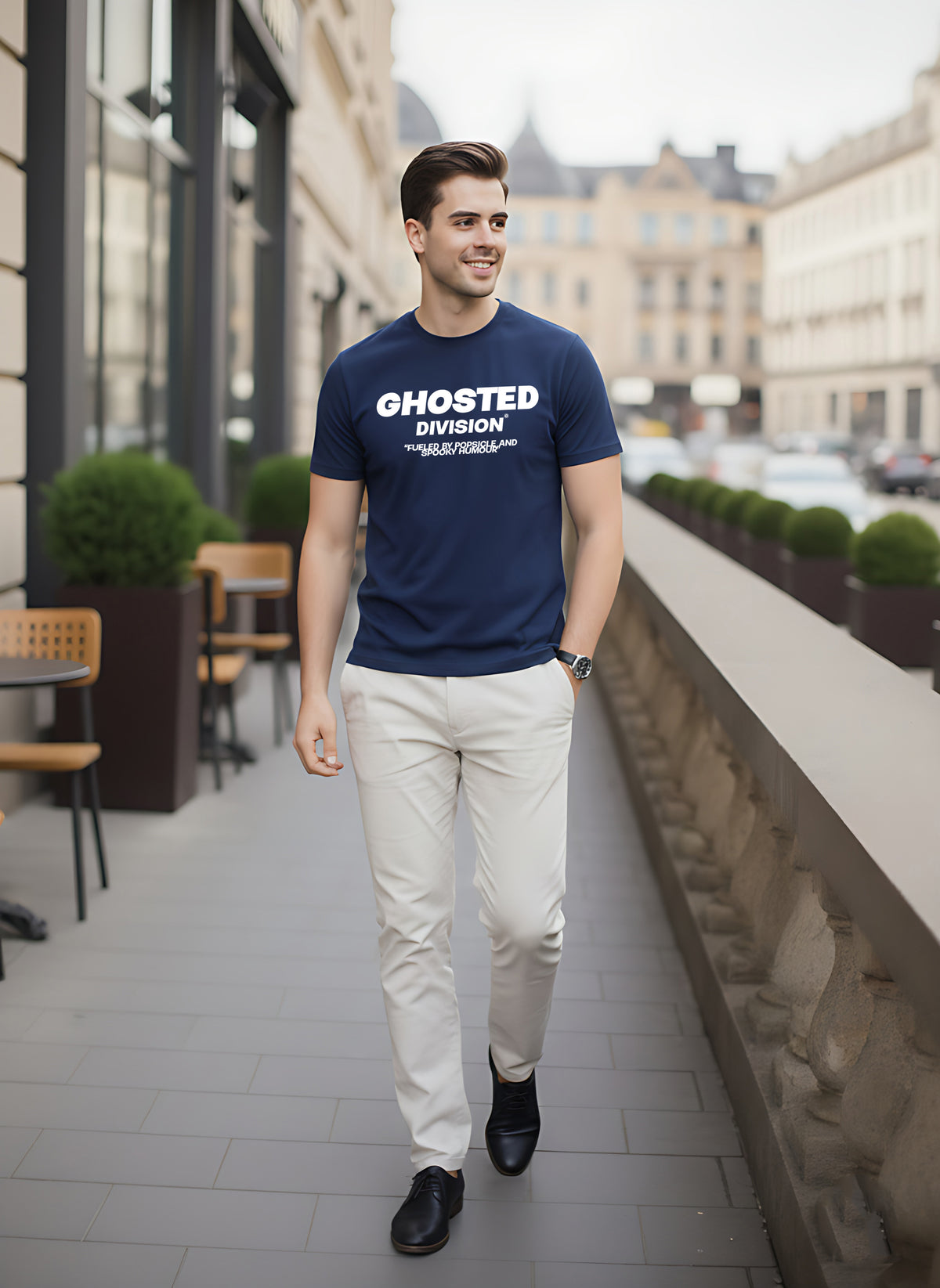 Mens Graphic Regular Half Sleeve T Shirt