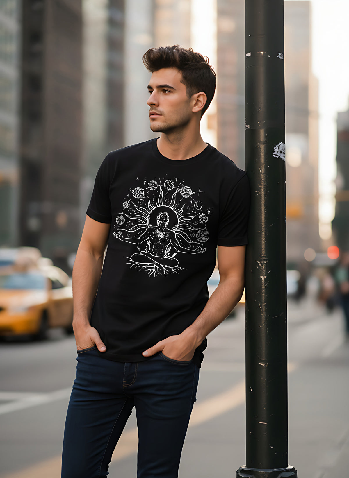Mens Graphic Regular Half Sleeve T Shirt
