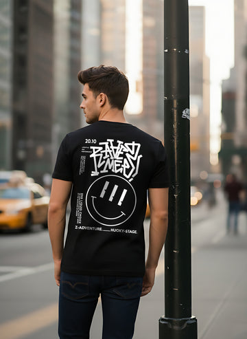 Mens Graphic Regular Half Sleeve T Shirt