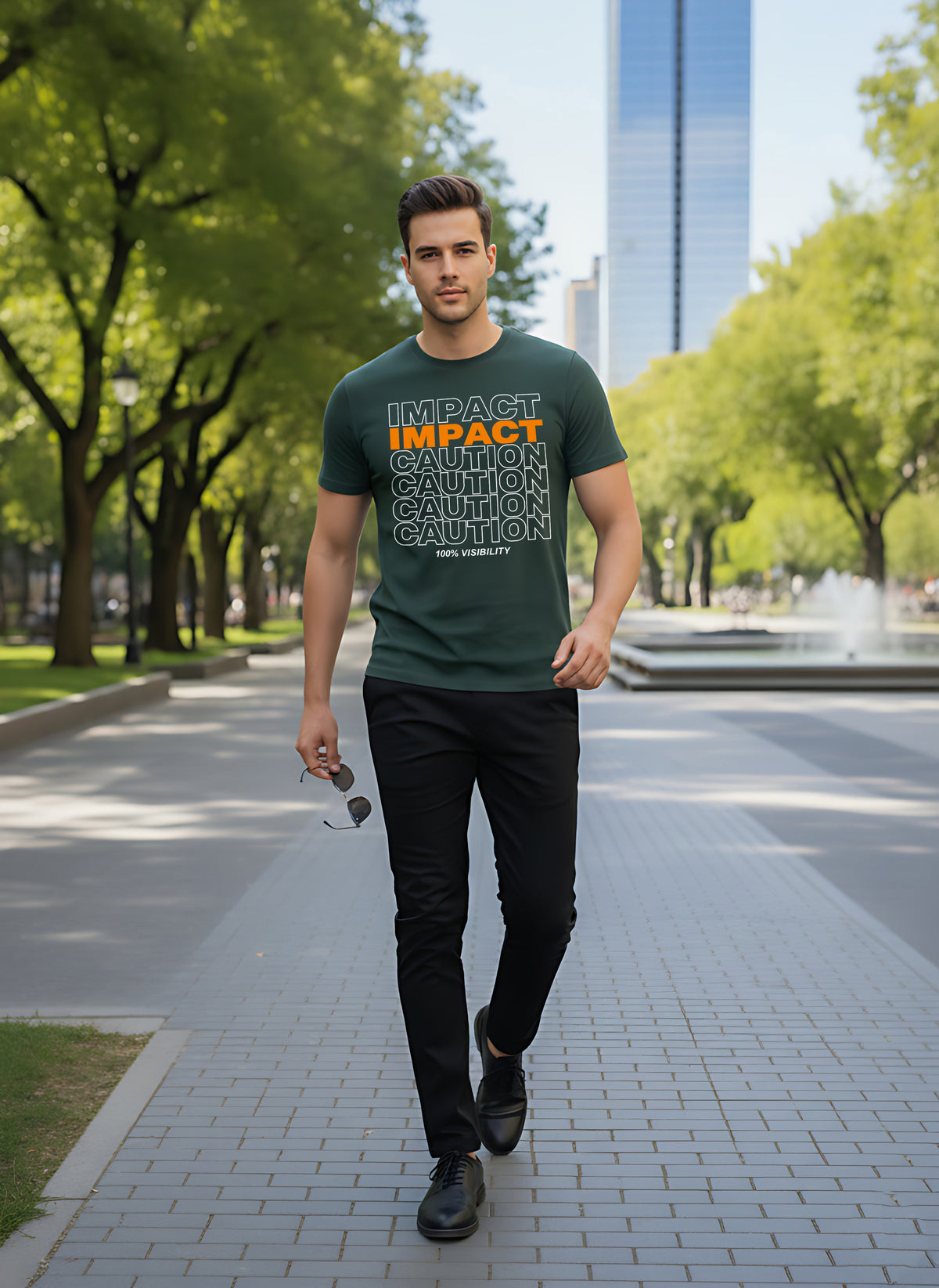 Mens Graphic Regular Half Sleeve T Shirt