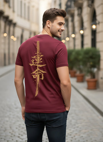 Mens Graphic Regular Half Sleeve T Shirt