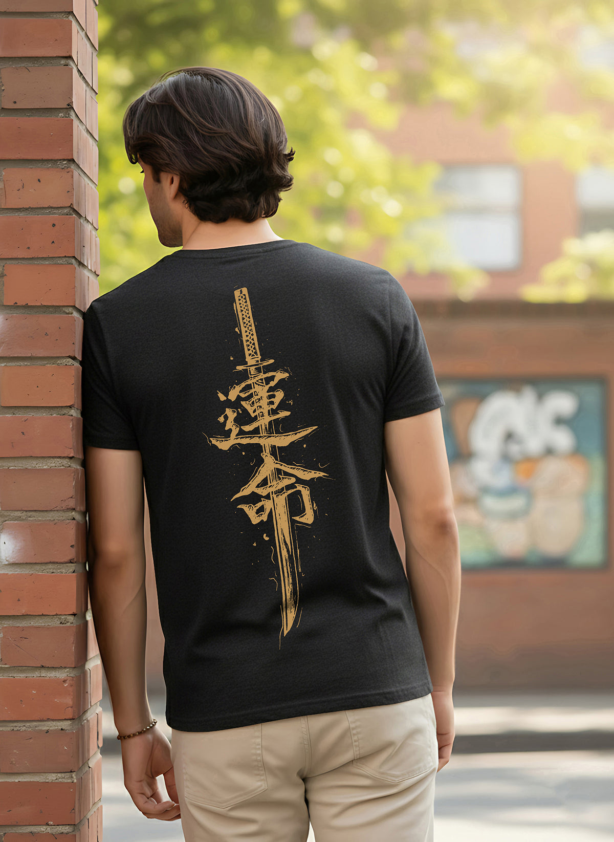 Mens Graphic Regular Half Sleeve T Shirt