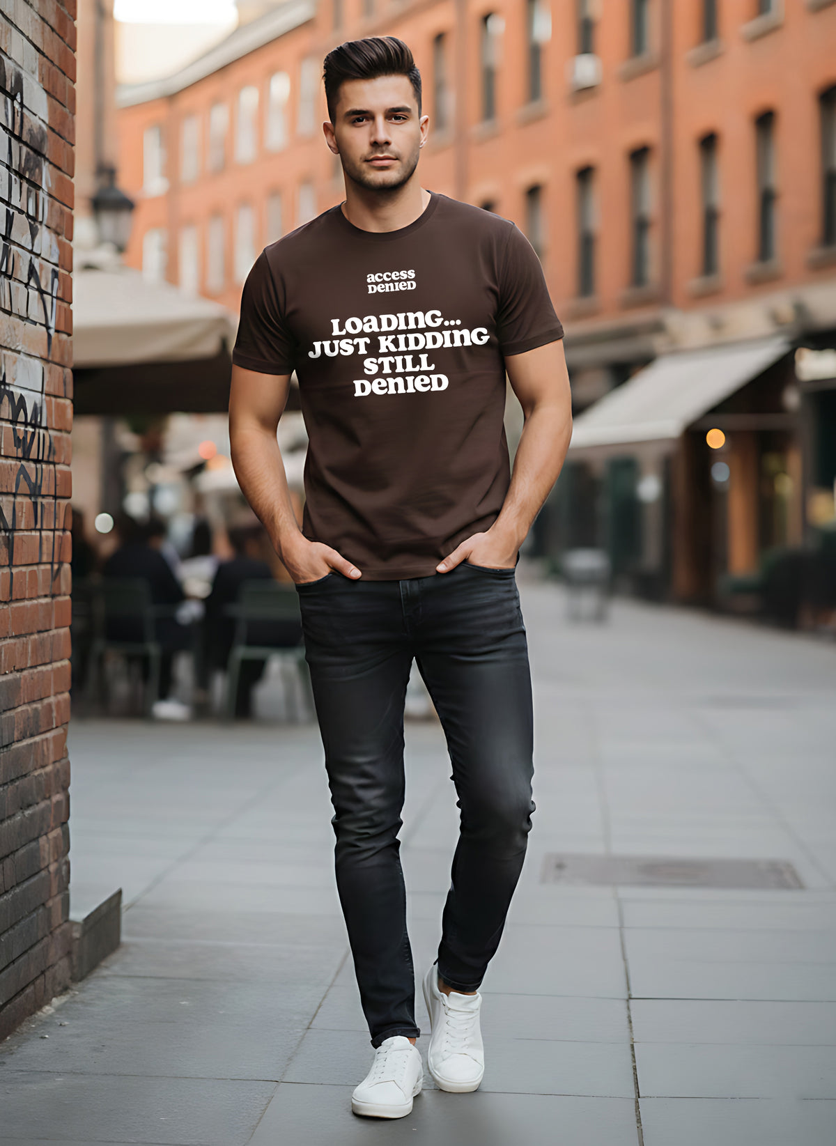 Mens Graphic Regular Half Sleeve T Shirt