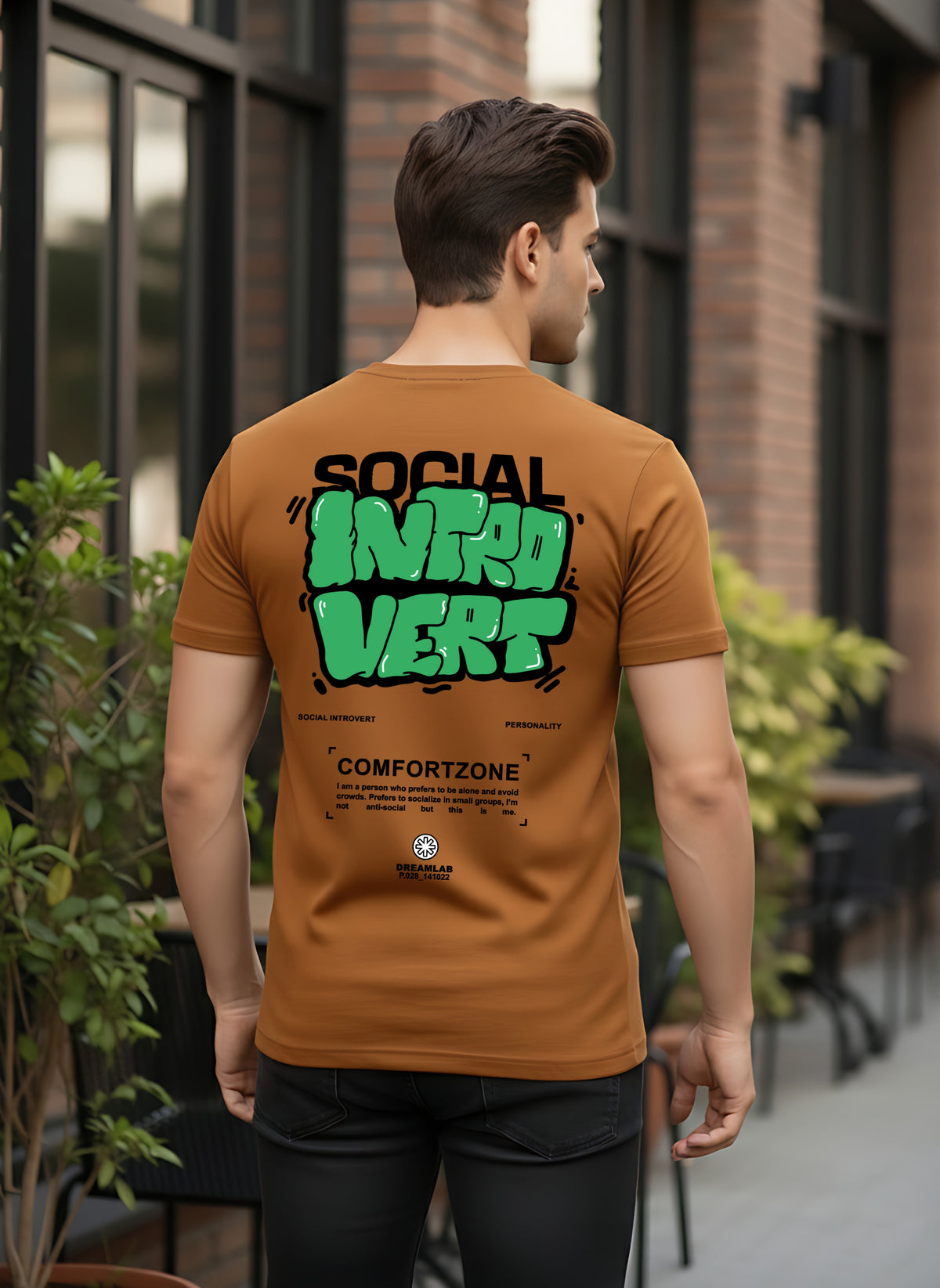 Mens Graphic Regular Half Sleeve T Shirt