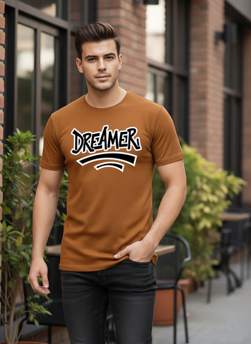 Mens Graphic Regular Half Sleeve T Shirt