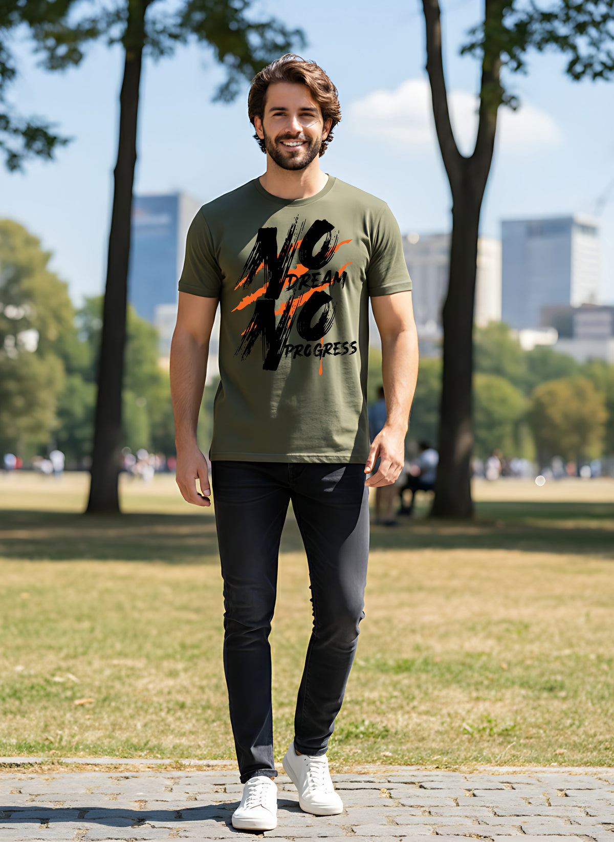 Mens Graphic Regular Half Sleeve T Shirt