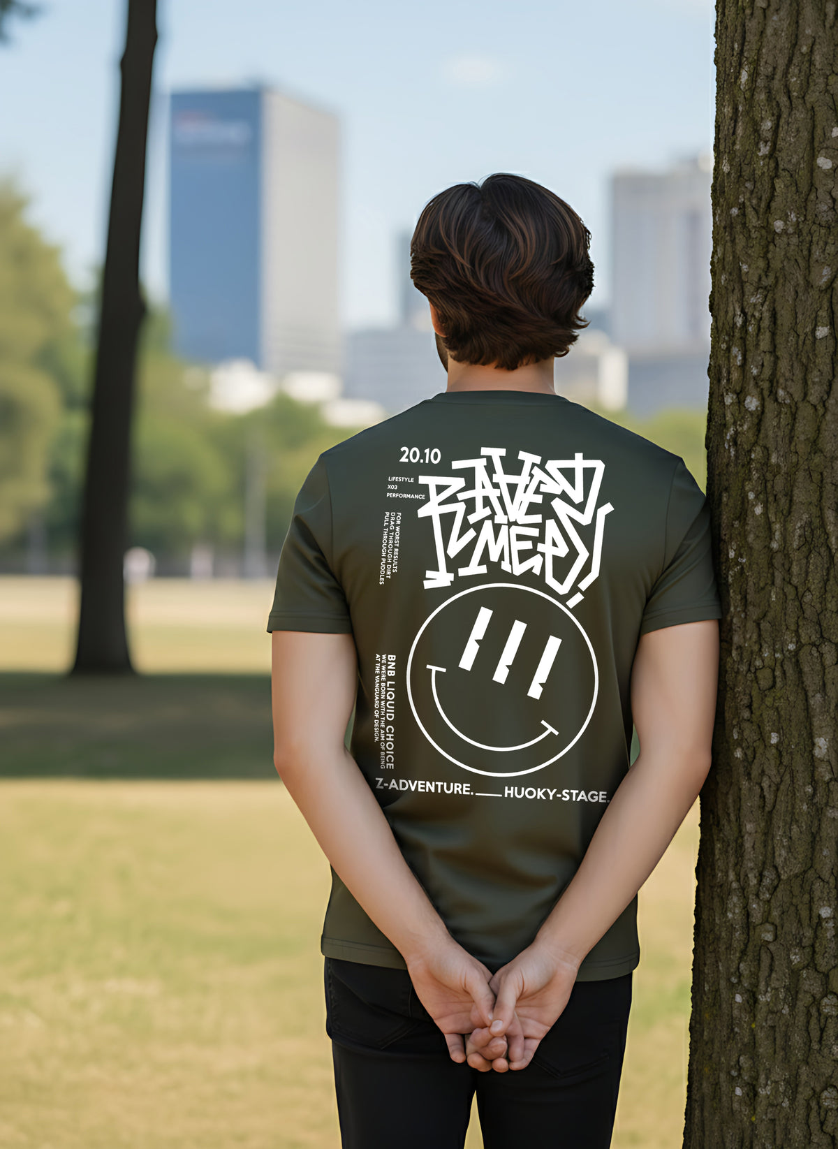 Mens Graphic Regular Half Sleeve T Shirt